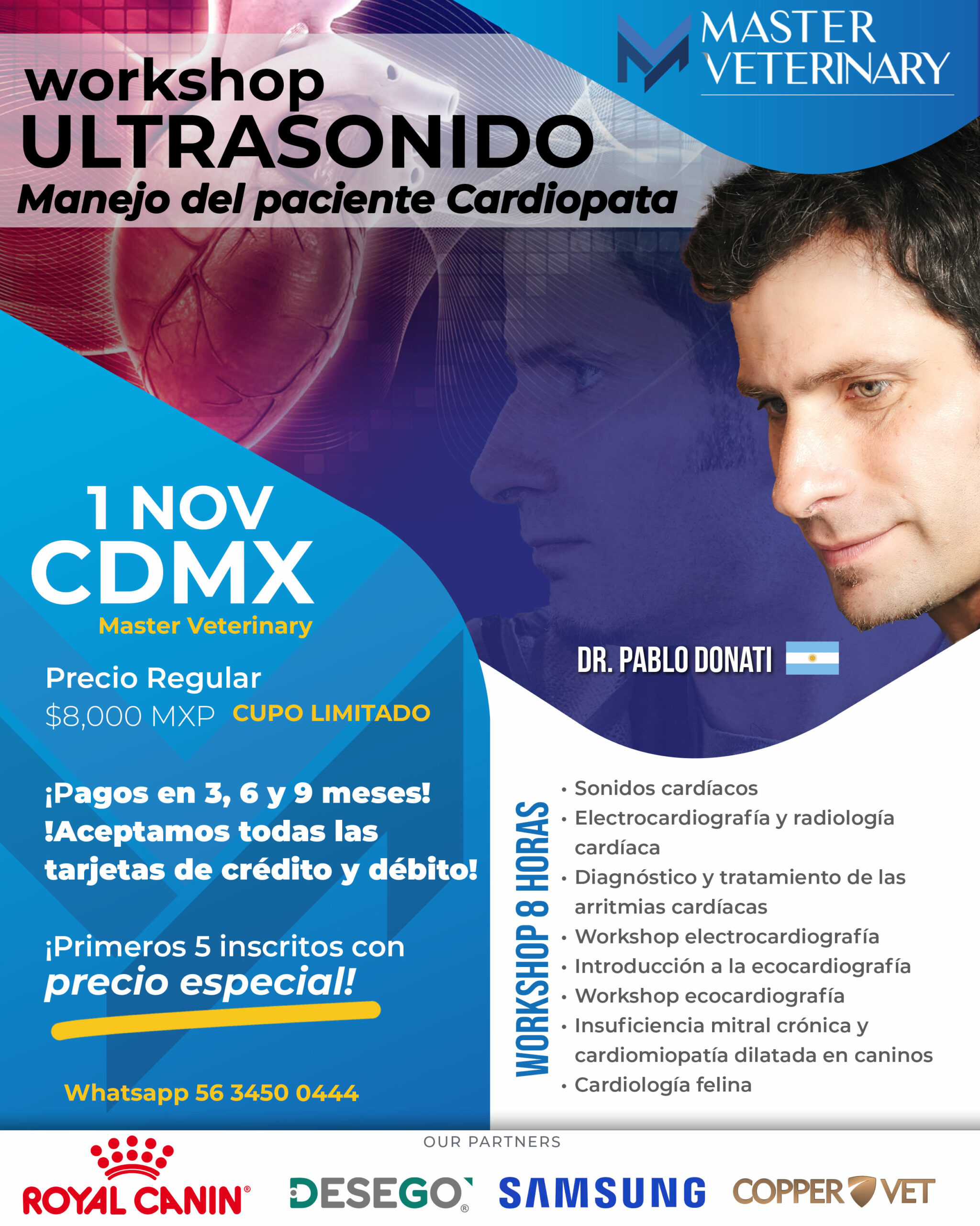 Workshop Ultrasonido Manejo del paciente Cardiopata